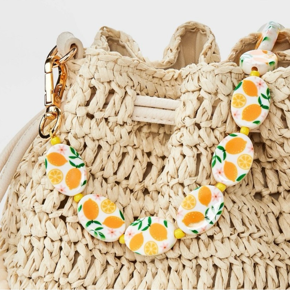 Universal Thread • Mixed Lemon Beaded 9.8 Inch Handbag
Strap - Picture 3 of 7